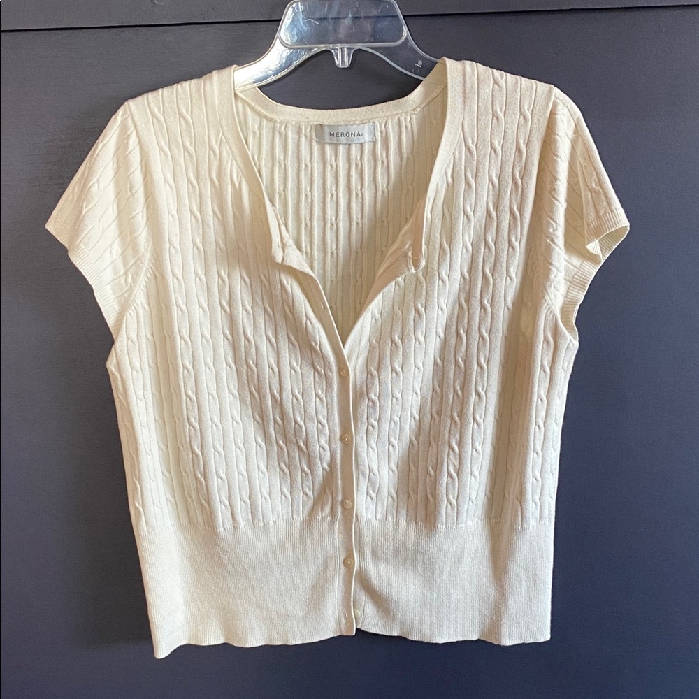 Merona Cream Button Down Shirt